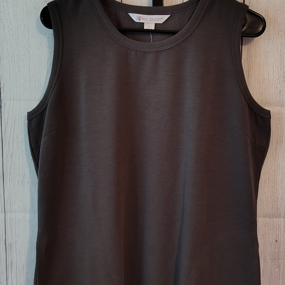 New With Tags Lilac Bloom Large Sweater Dress Tank With Pockets